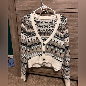 American Eagle chunky knit cardigan